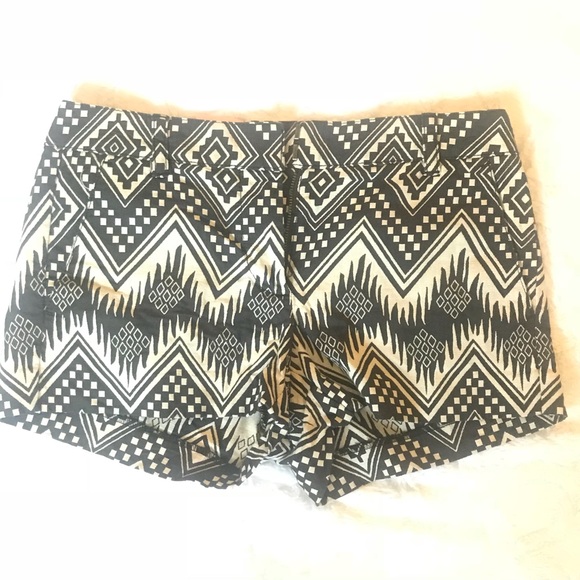 J Crew Diamond Ikat Print Short Sz 0 - Picture 4 of 4